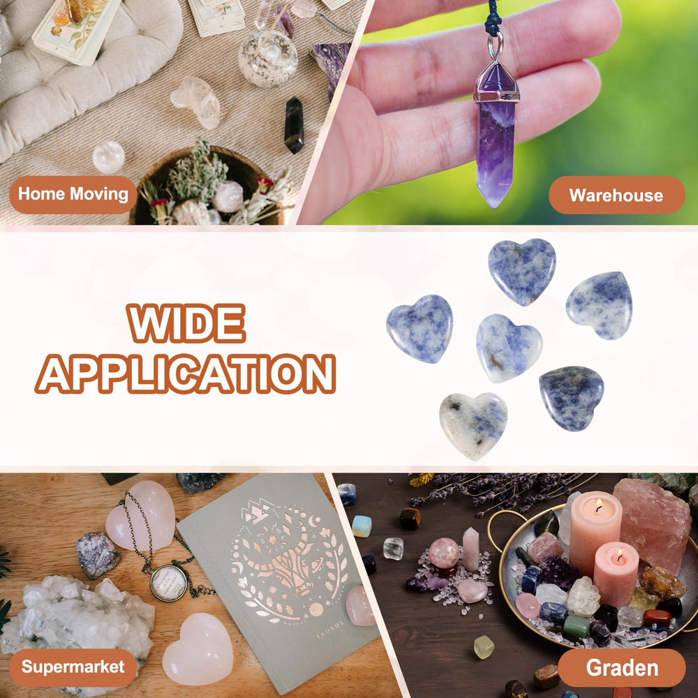 PATIKIL blue heart crystal for home rituals and mindful moments.