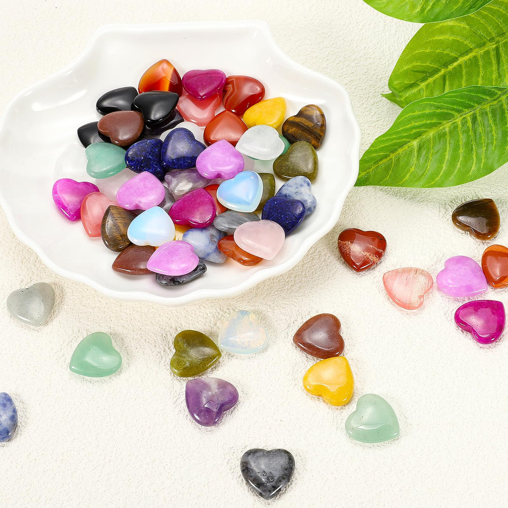PATIKIL rose quartz heart for gift-ready keepsake and soothing meditation