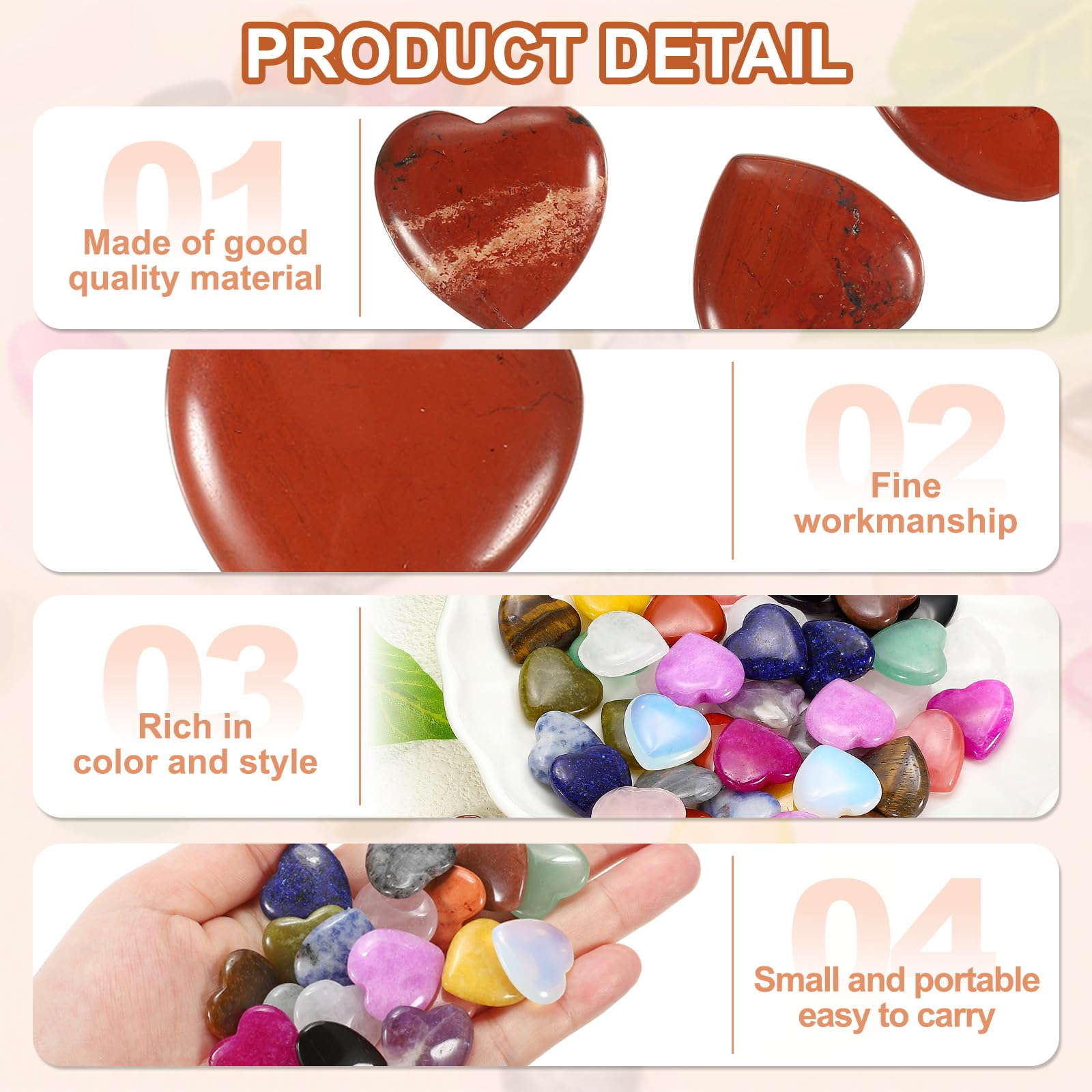 PATIKIL heart crystal gift set ideal for birthdays