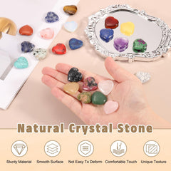 PATIKIL emerald heart crystal, 1-inch size, ideal for DIY jewelry.