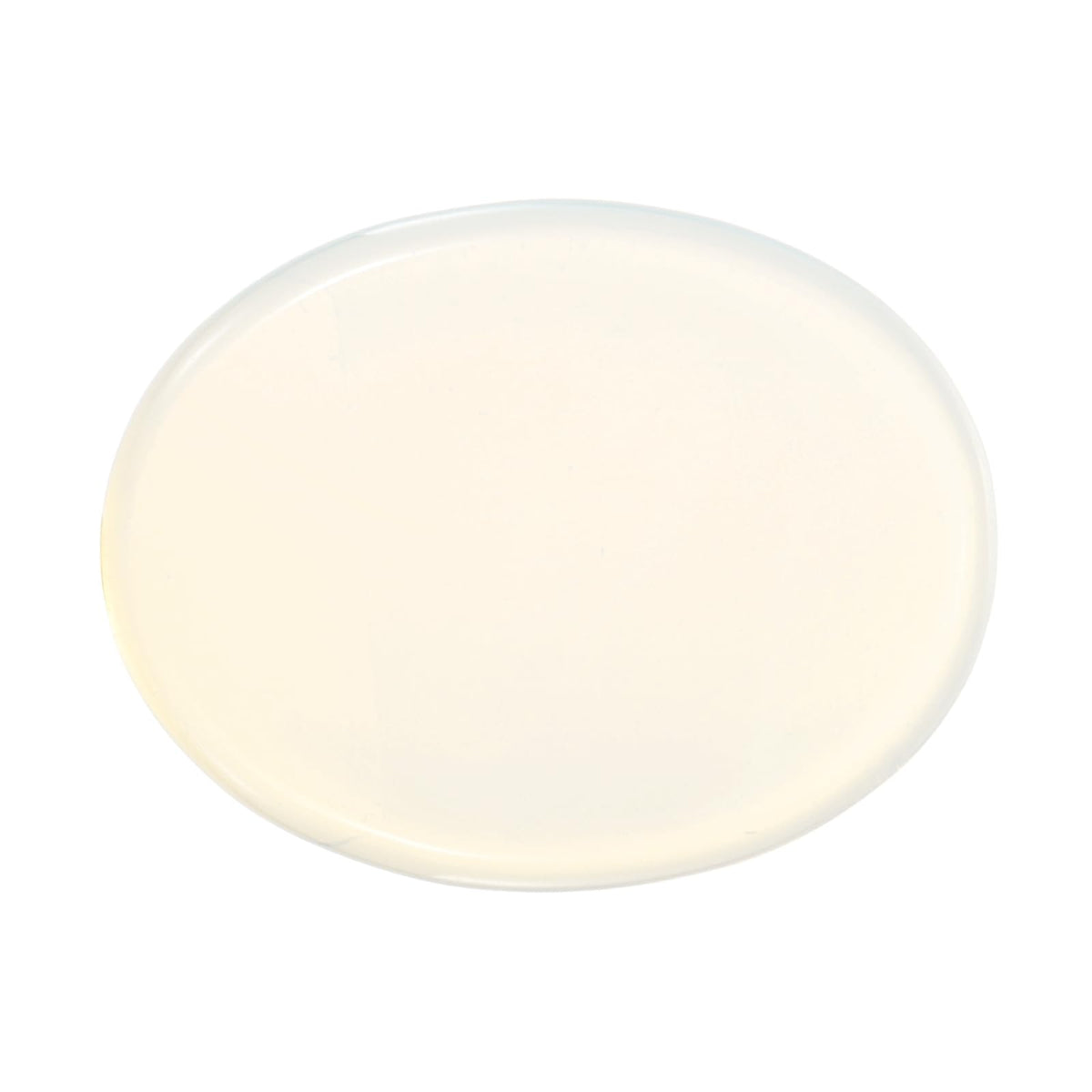 PATIKIL thumb worry stone Opalite front view for calm, portable stress relief.