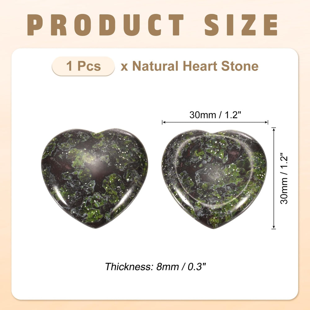 PATIKIL Thumb Worry Stone side view; palm-sized worry stone for quick focus