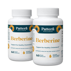 Pattern Wellness Berberine capsules ready for daily metabolic balance.