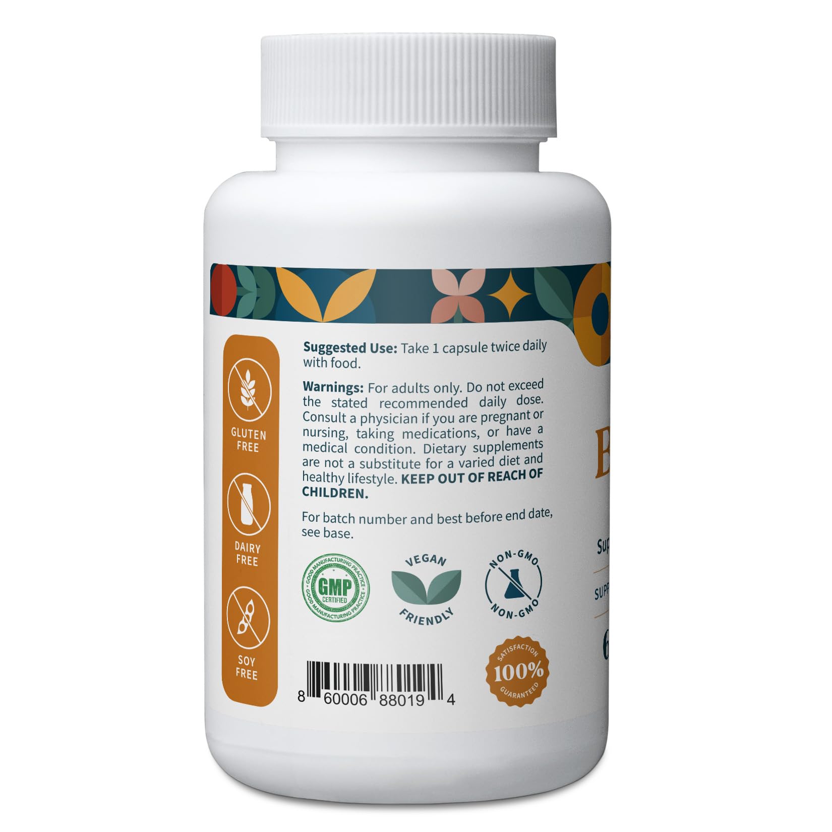 Pattern Wellness Berberine Cinnamon capsules shown for a simple daily routine.
