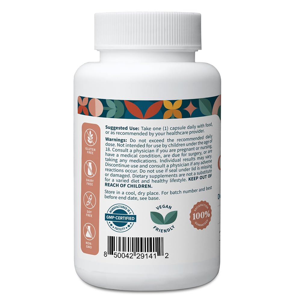 Pattern Wellness glutathione capsules closeup showing smooth vegan capsules.
