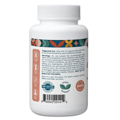 Pattern Wellness glutathione capsules closeup showing smooth vegan capsules.
