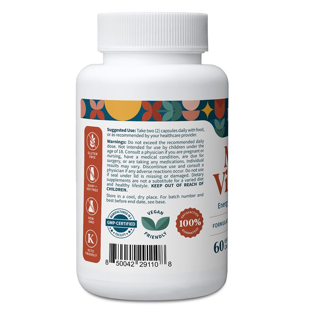 Pattern Wellness multivitamin capsules ready for daily nutrient support.