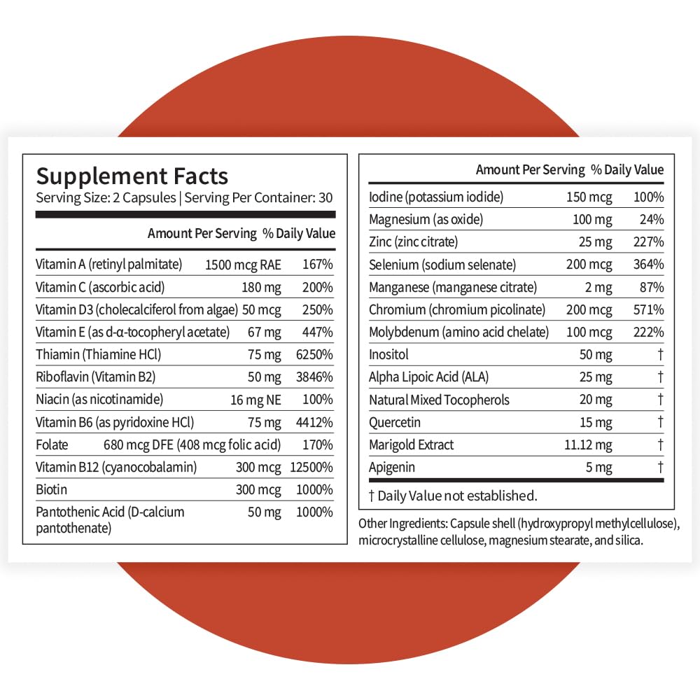 Pattern Wellness multivitamin in use on a counter suggests easy daily routine.