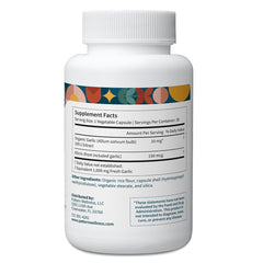 Pattern Wellness organic garlic extract offers natural compounds for daily vitality.