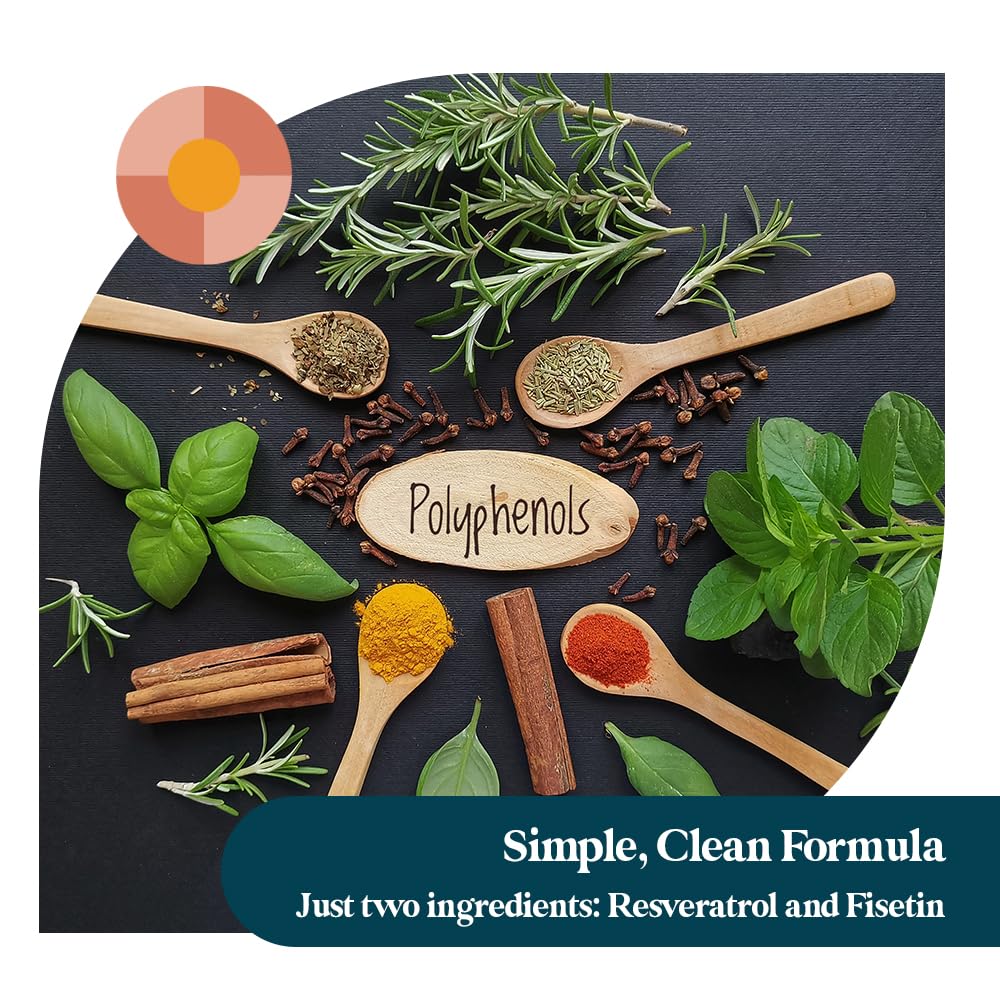 Pattern Wellness Resveratrol with Fisetin packaging on a clean shelf