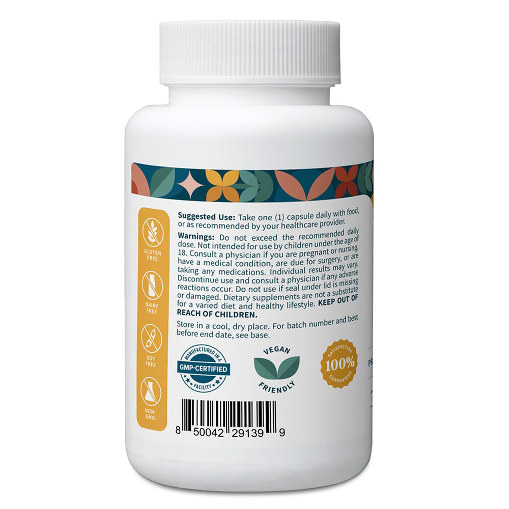 Pattern Wellness saffron extract capsules for easy daily use and focused energy