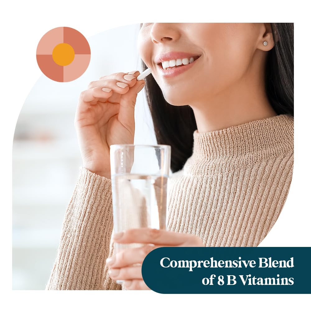Pattern Wellness Vitamin B Complex supplement facts panel indicating third-party testing.