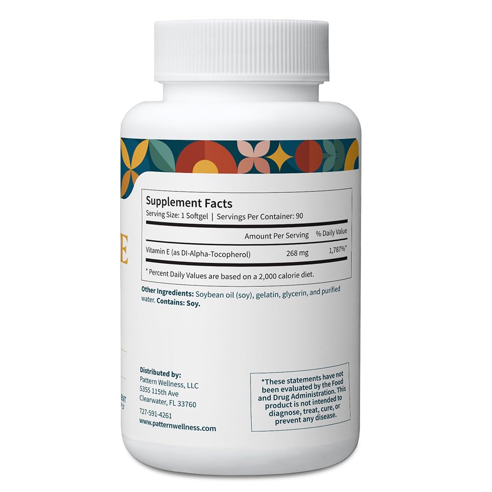 Pattern Wellness softgel closeup highlights smooth texture and easy ingestion.