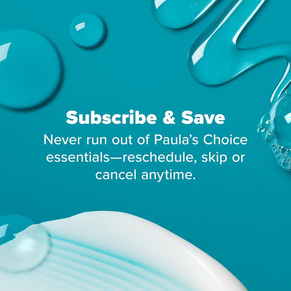 Paula's Choice outer box packaging signals science-backed, cruelty-free skincare.