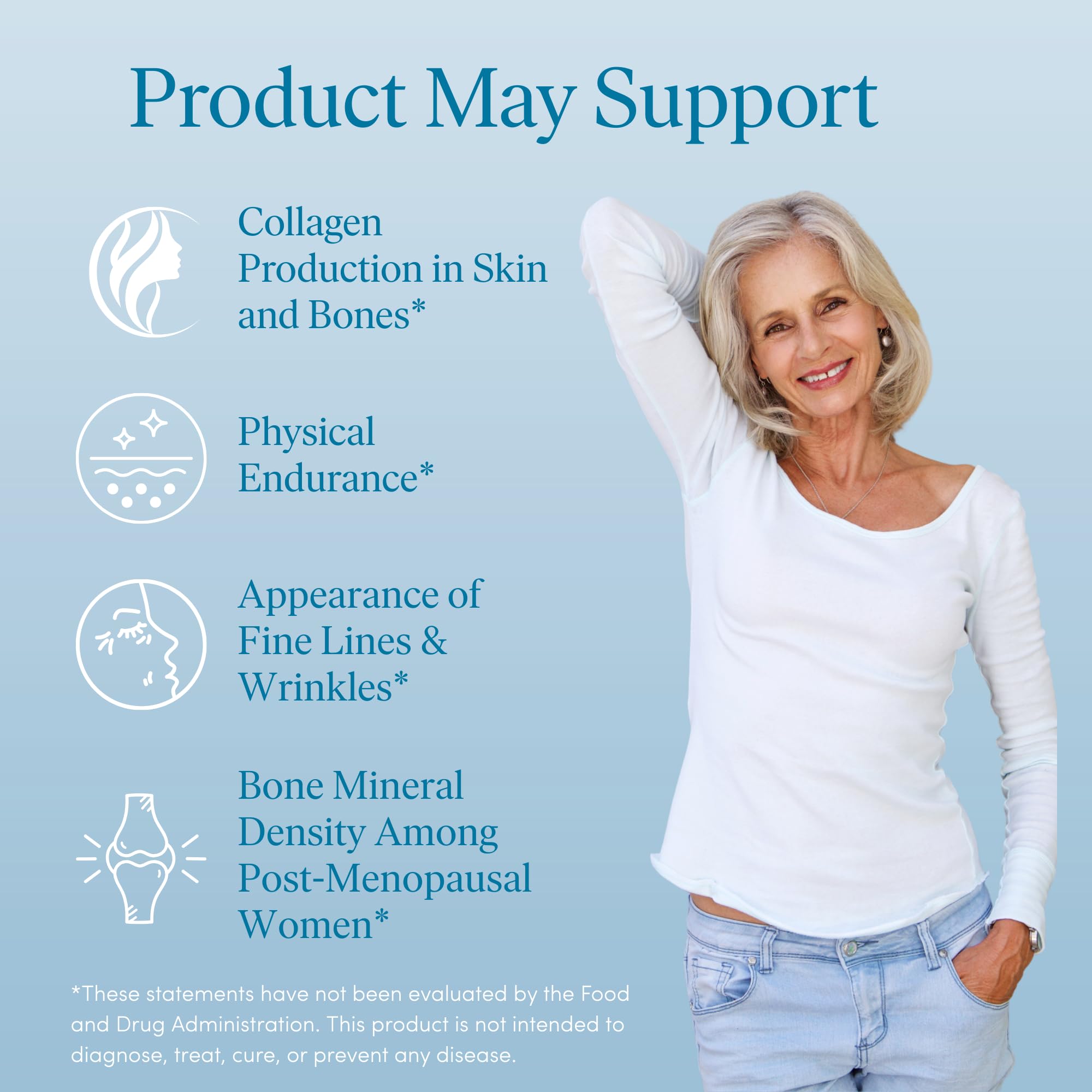 Pause Life vitamin C ingredient image shows antioxidant support in gluten free blend.