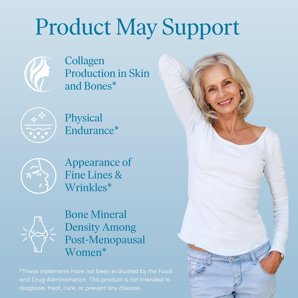 Pause Life vitamin C ingredient image shows antioxidant support in gluten free blend.