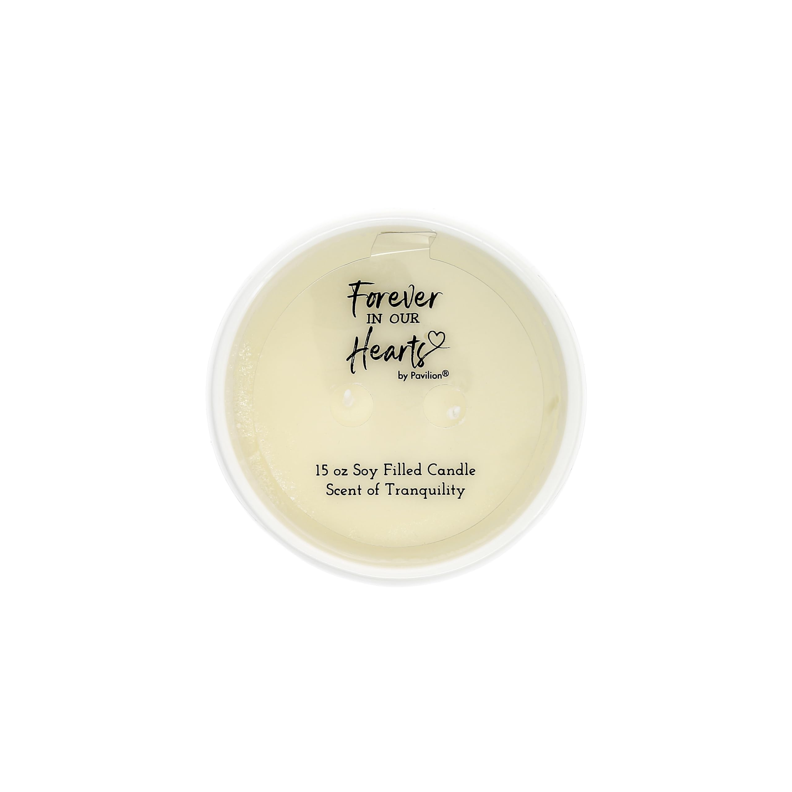 Lead-free cotton wick of Pavilion candle ensures a clean burn.
