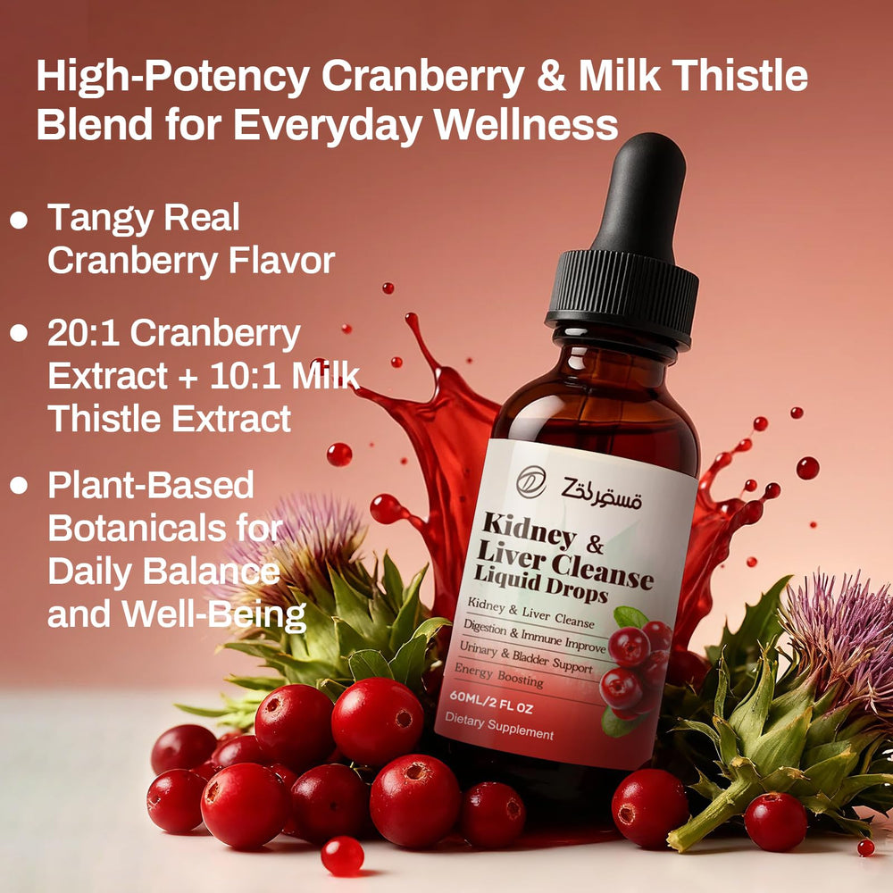 Pavintrix Kidney Cleanse Drops glass with water ready for daily use