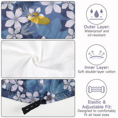Waterproof outer layer of the Paw Legend wrap to prevent leaks