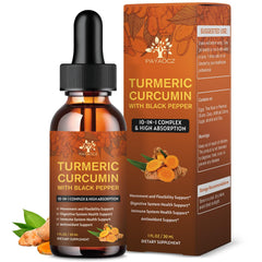 PAYAOCZ turmeric liquid drops bottle for easy daily use and digestive comfort.