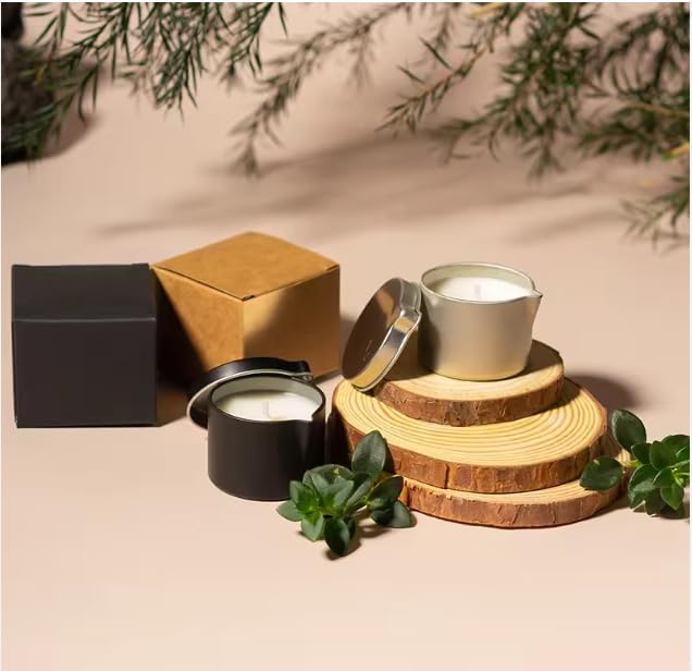 PD PRECIOUS DELIGHTS Relaxation Oil Candle aroma fills space, promoting calm ambiance.