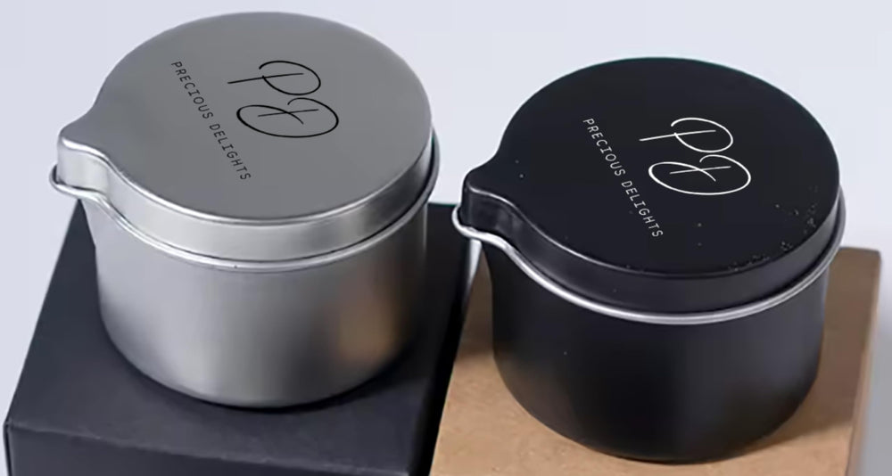 PD PRECIOUS DELIGHTS Relaxation Oil Candle gift packaging makes a thoughtful present.