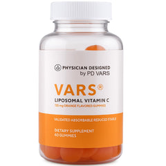 PD VARS liposomal vitamin C gummies bottle signaling daily immune support