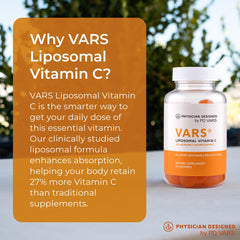 PD VARS liposomal vitamin C gummies orange flavor close-up