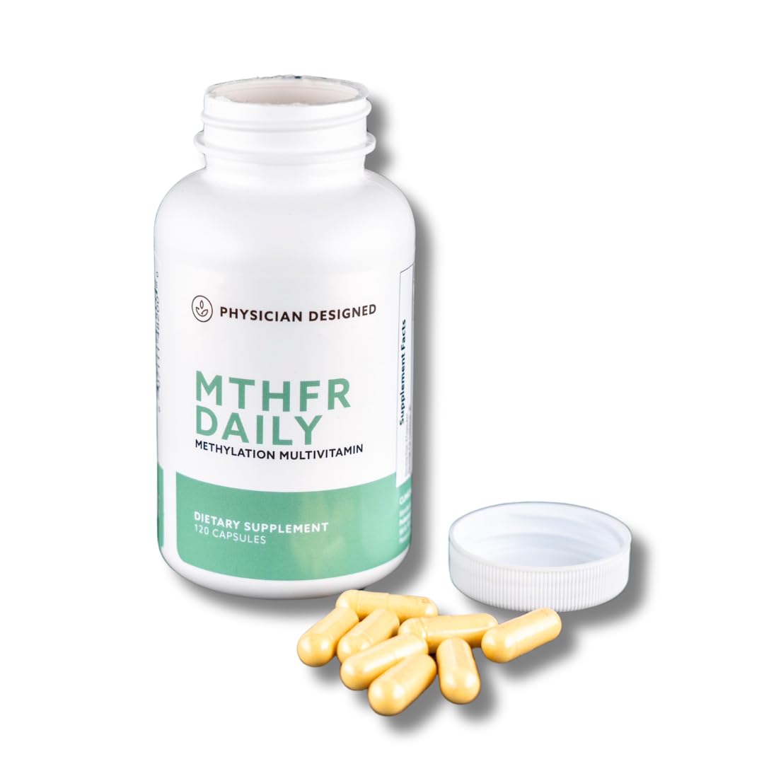 PD VARS MTHFR Daily Multivitamin bottle for steady energy