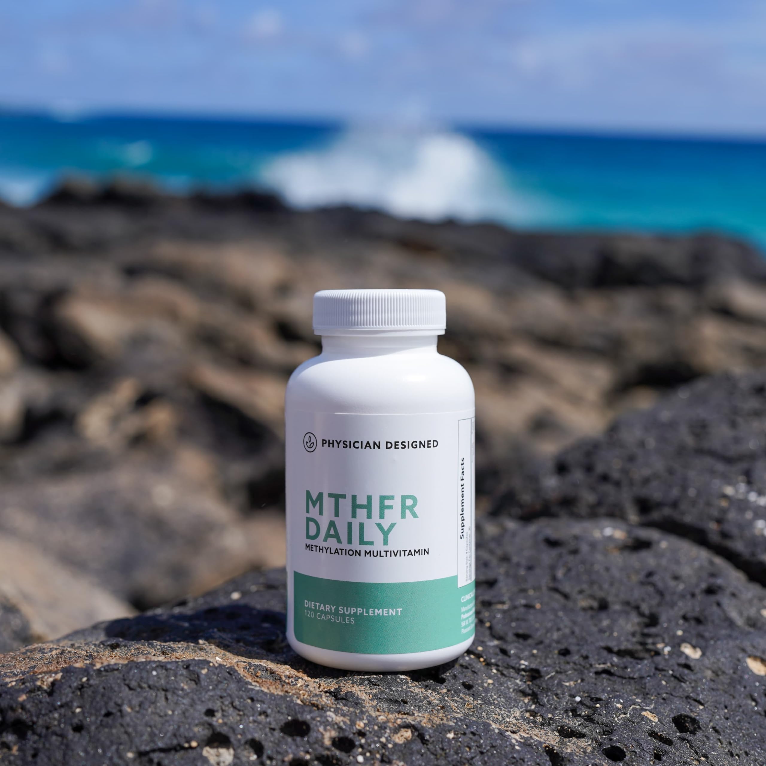 PD VARS MTHFR Daily Multivitamin label close-up showing 5-MTHF content