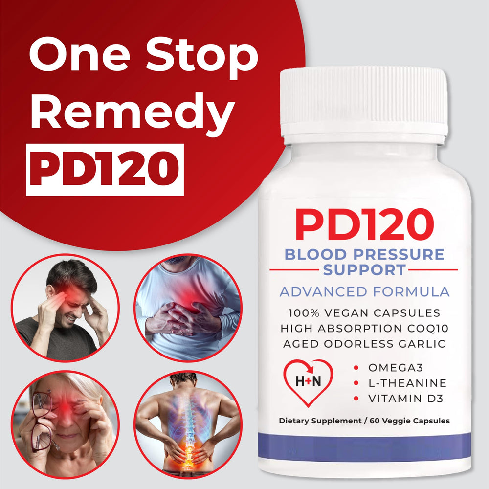 PD120 high-absorption CoQ10 softgels may support heart health and energy