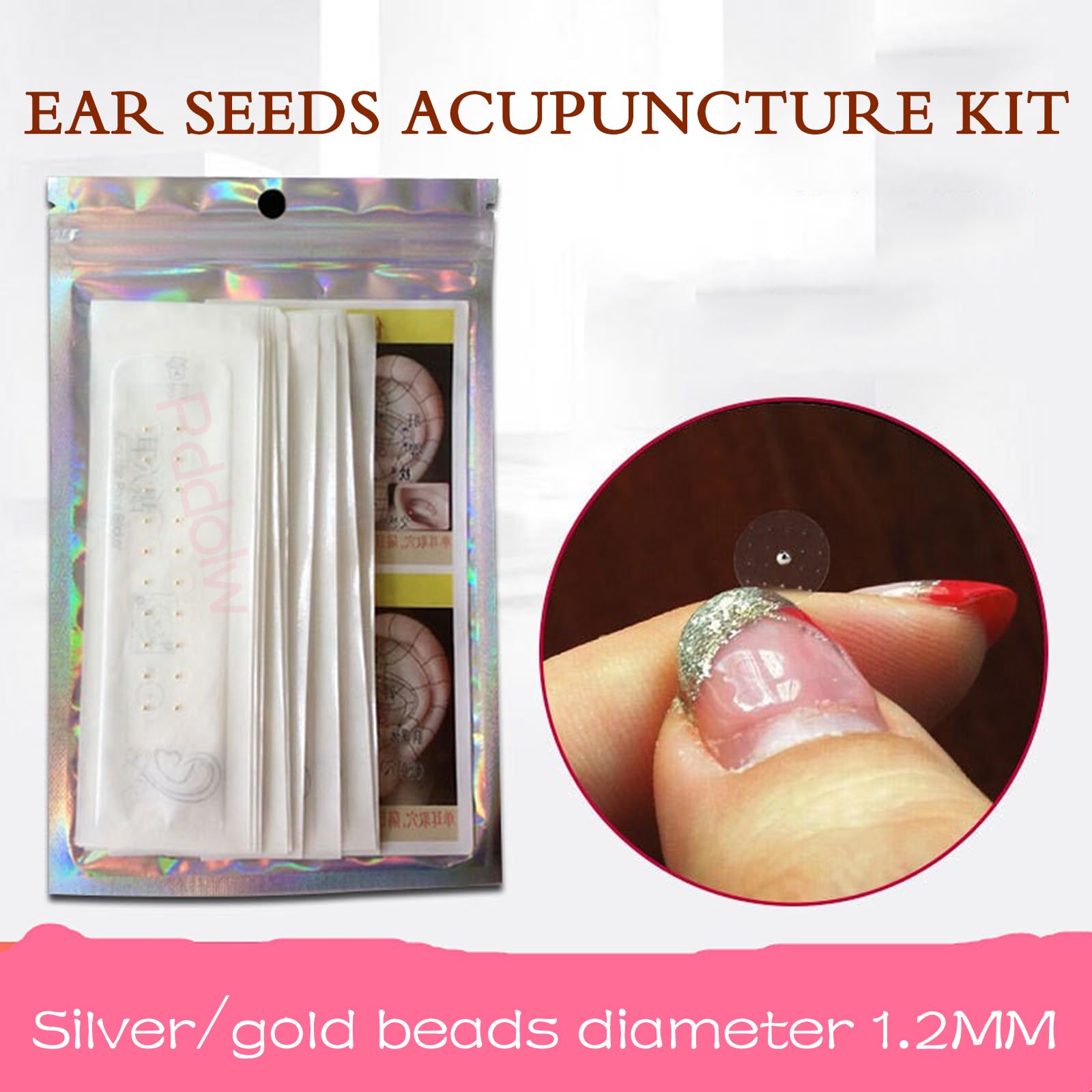 Clear usage steps with alcohol wipe emphasize safe, painless self-application.