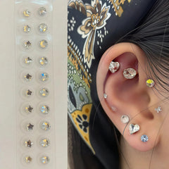 Pddolw Ear Seeds Kit open pack for easy, on-the-go use