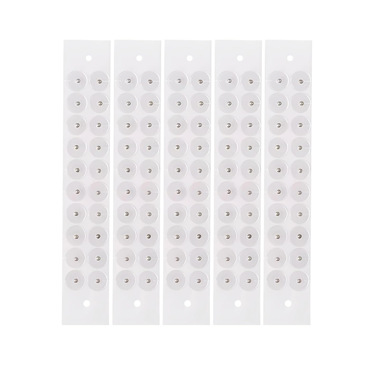 Pddolw ear seeds kit close-up of silver beads for convenient relaxation