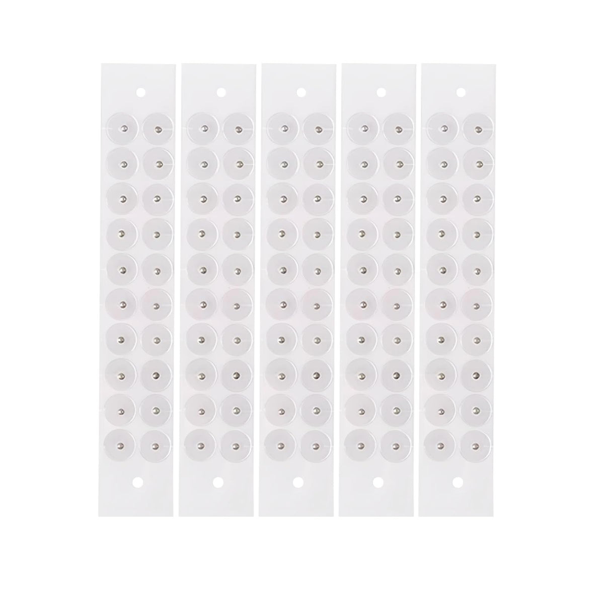 Pddolw ear seeds kit close-up of silver beads for convenient relaxation