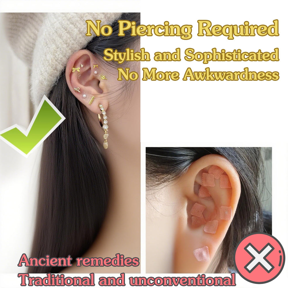 Ultra-thin silicone base detail from Pddolw Ear Seeds enables discreet wear