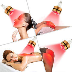 PDGROW 850nm infrared bulb emits gentle warmth during session