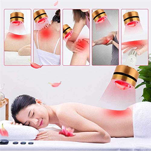 PDGROW red light therapy lamp in home setup for relaxation