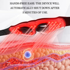 PDTVERA 3D surround design contouring softly to face for comfortable therapy.