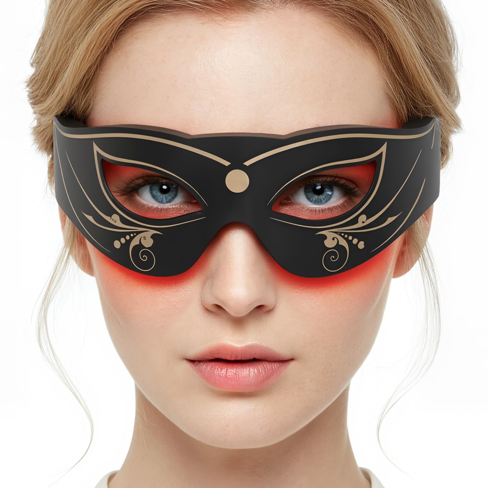PDTVERA LED Eye Mask for relaxing at home and reducing eye strain.