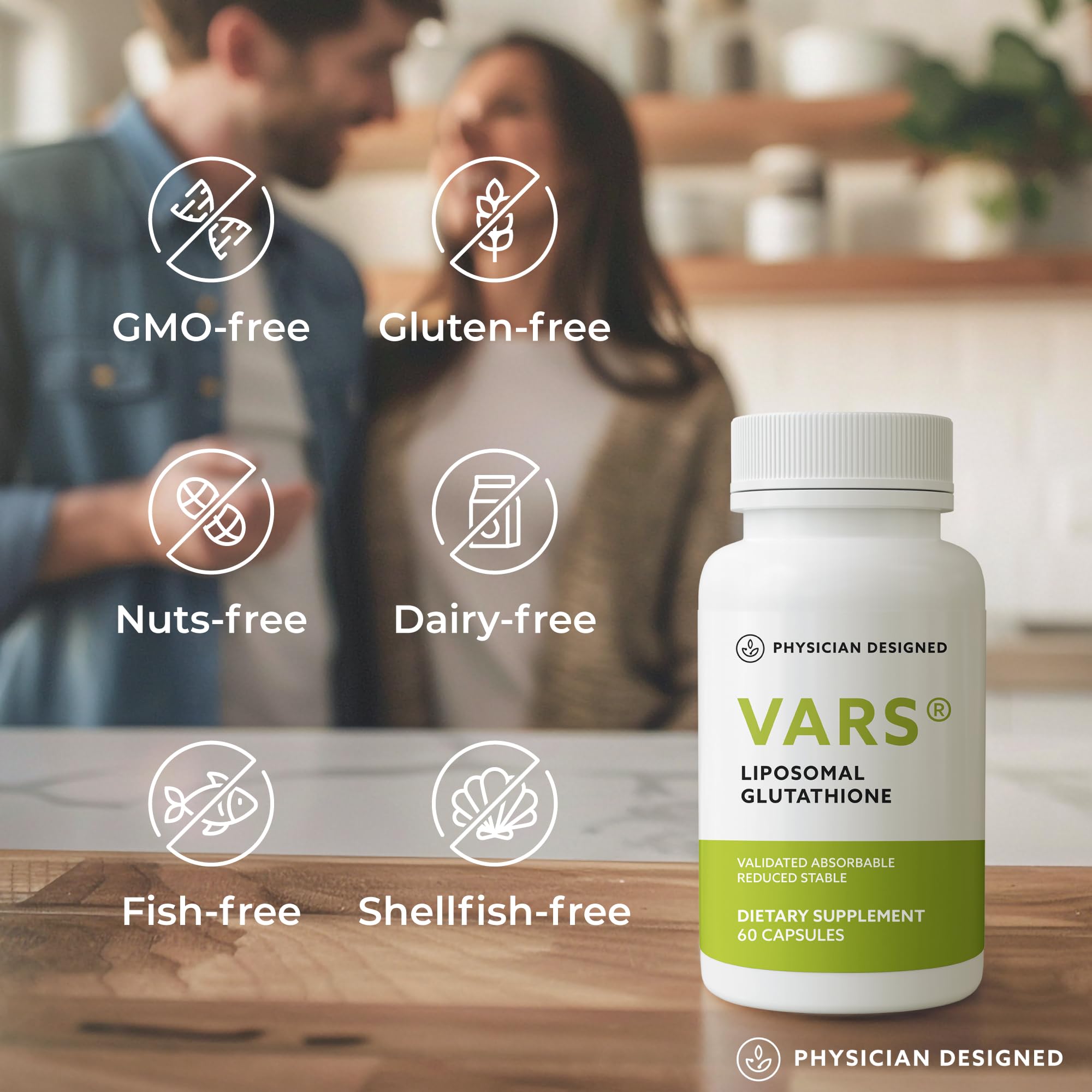 PD VARS skin-brightening visuals showing radiant complexion