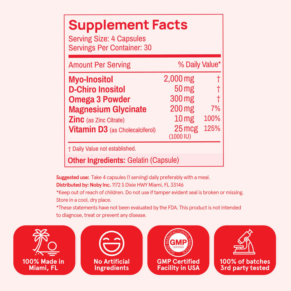 Peach Perfect vitamin D3 magnesium zinc icons for daily mineral support