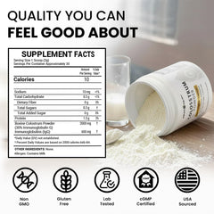 Peacock Max colostrum powder pour ready to blend into drinks for daily nourishment