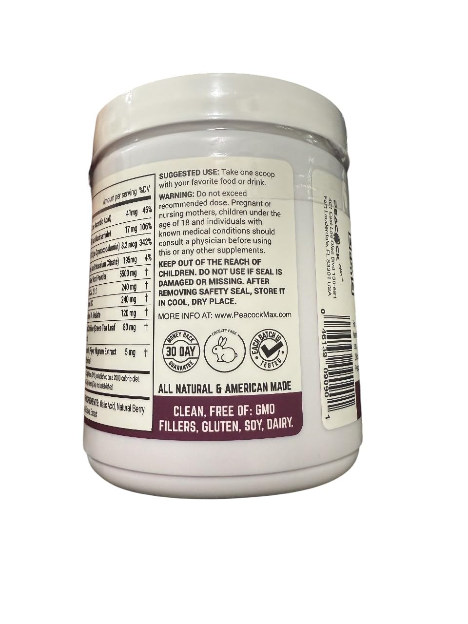 Green tea extract supports a plant-based blend for daily routines.
