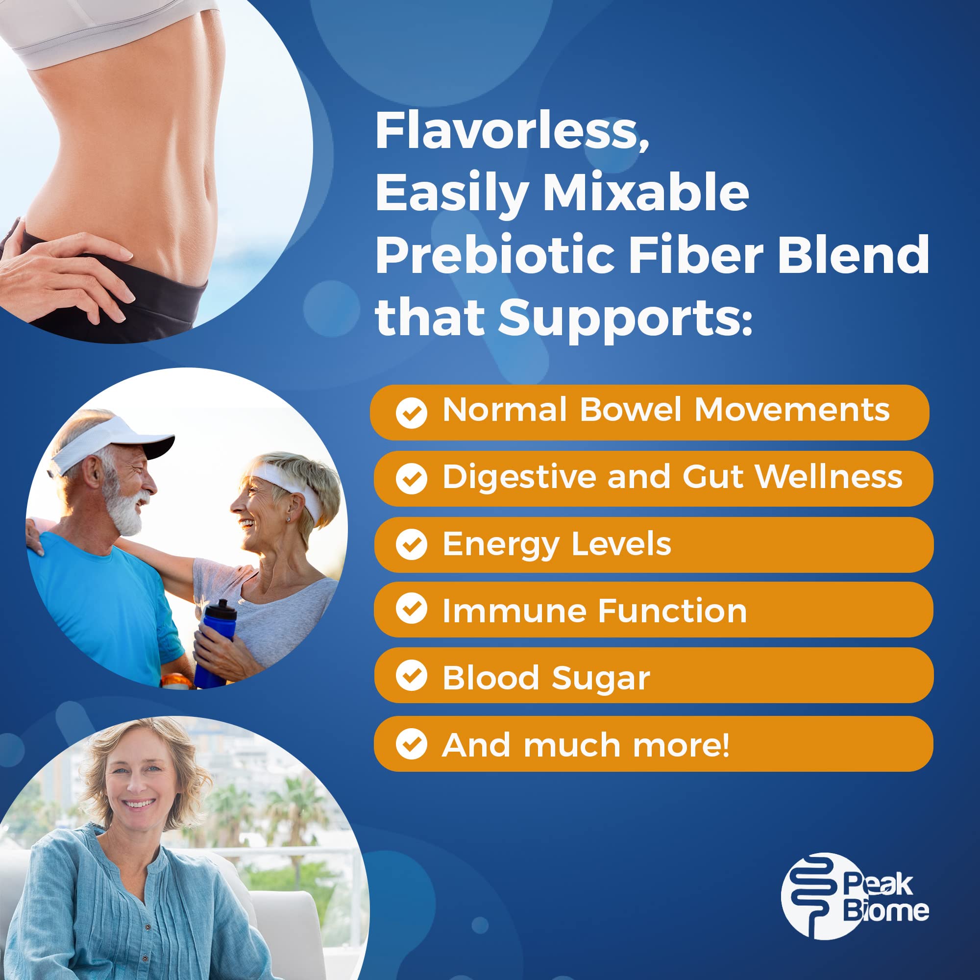 Peak BioBoost is gluten-free, dairy-free, and soy-free for sensitive diets.