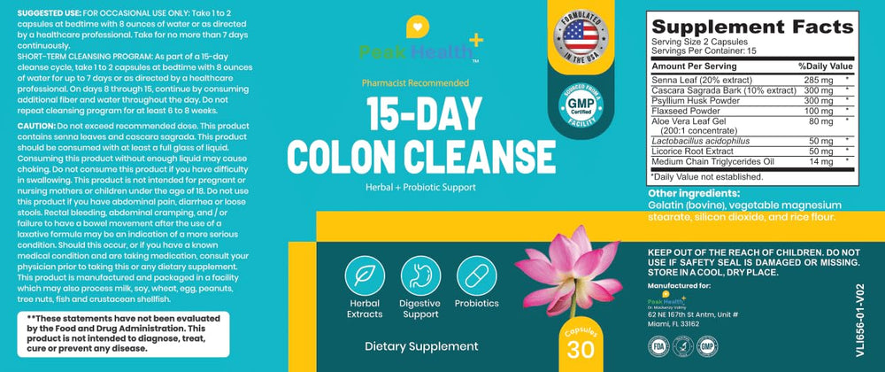 Illustration representing Peak Health gut balance and probiotic support.