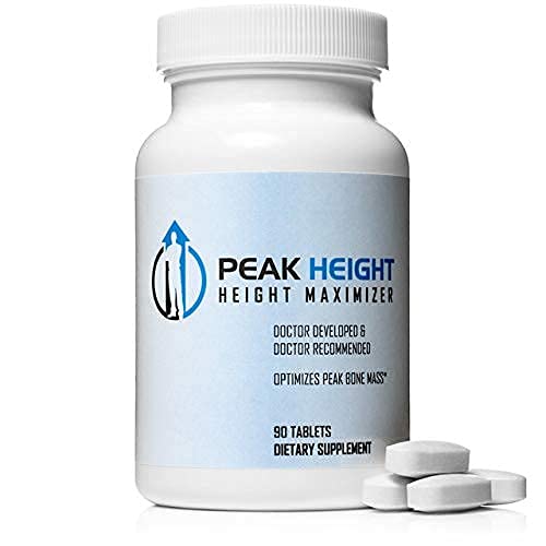 Packaged box showing Peak Height branding and six-month supply.