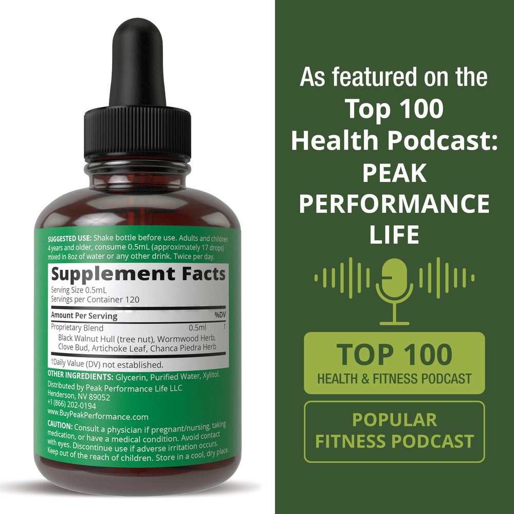 Peak Performance chanca piedra herb pack closeup for digestive balance