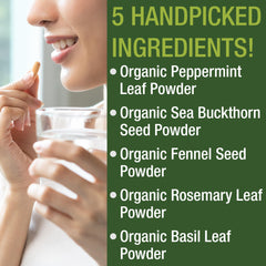 Peak Performance packaging shows USDA Organic and vegan certification for a clean-label choice.
