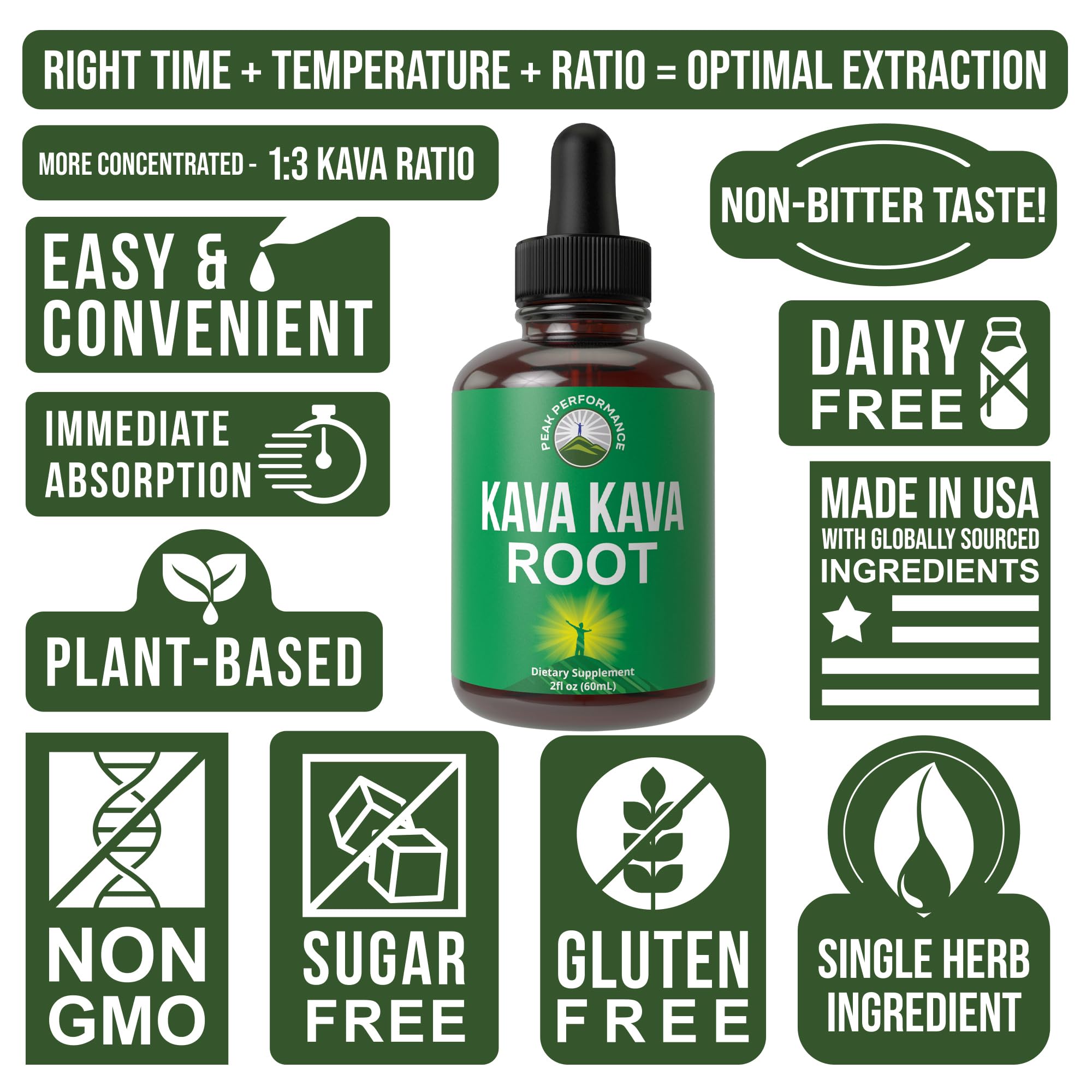Relaxed living space scene with a ready-to-use Peak Performance Kava Drops